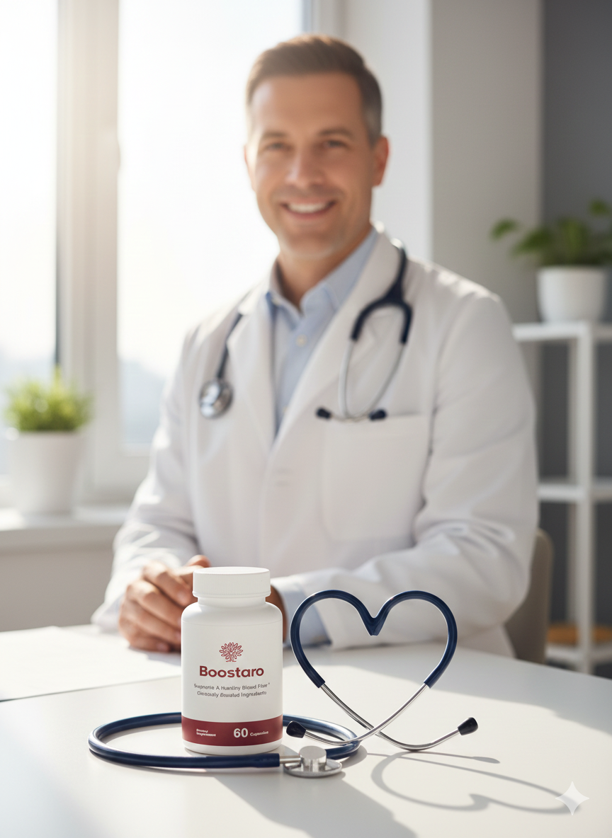 Happy couple representing confidence and results from BOOSTARO